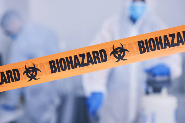 Professional Biohazard Cleanup technician working in Pulaski, VA